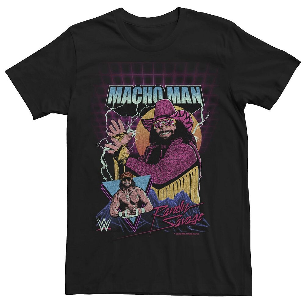 Футболка с рисунком Big & Tall WWE Macho Man Randy Savage Licensed Character, черный
Футболка с рисунком Big & Tall WWE Macho Man Randy Savage Licensed Character, черный