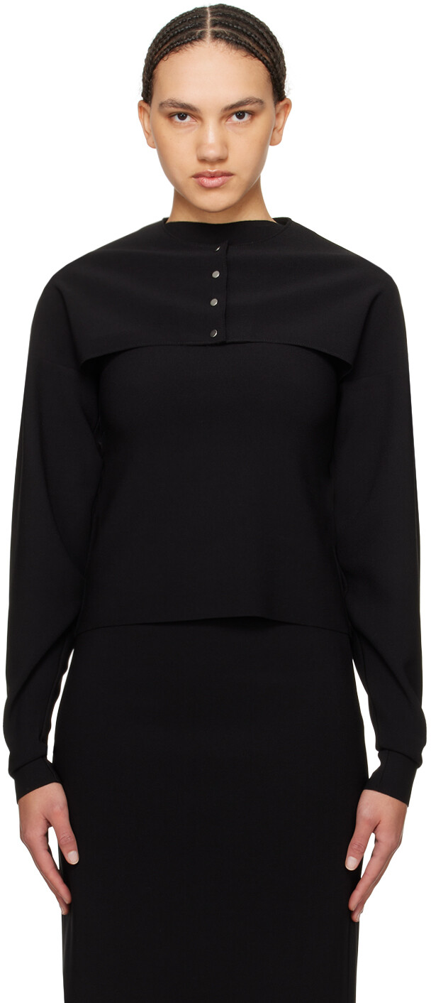 Черный кардиган Lay2 Birrot
Черный кардиган Lay2 Birrot