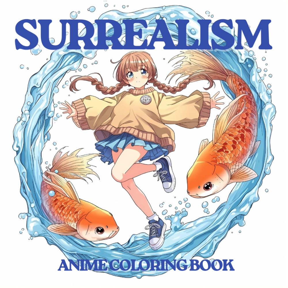 Surrealism - Anime Coloring Book: For Teens and Adult | Anime Style illustrations | Perfect Gift (Independently published)
Surrealism - Anime Coloring Book: For Teens and Adult | Anime Style illustrations | Perfect Gift (Independently published)
