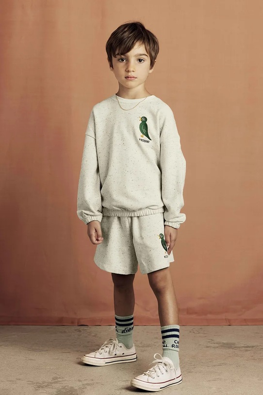 Детская хлопковая толстовка Bird Mini Rodini, бежевый
Детская хлопковая толстовка Bird Mini Rodini, бежевый