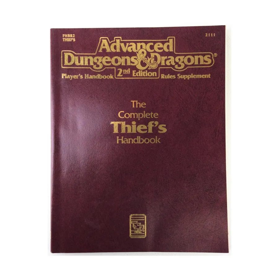Complete Thief's Handbook (3rd Printing), Advanced Dungeons & Dragons (2nd Edition) - Player's Guides & Books, мягкая обложка
Complete Thief's Handbook (3rd Printing), Advanced Dungeons & Dragons (2nd Edition) - Player's Guides & Books, мягкая обложка
