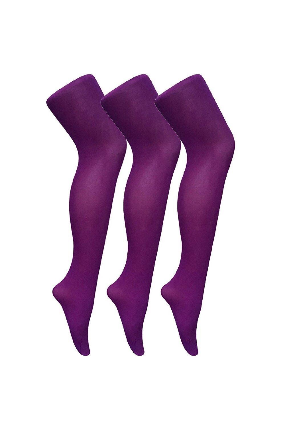 3 пары цветных непрозрачных однотонных колготок плотностью 80 ден Sock Snob, фиолетовый
3 пары цветных непрозрачных однотонных колготок плотностью 80 ден Sock Snob, фиолетовый