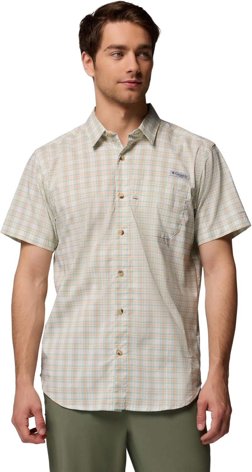 Рубашка Columbia Mens Harbor Peak с коротким рукавом, Misty Jade Wayward Tartan
Рубашка Columbia Mens Harbor Peak с коротким рукавом, Misty Jade Wayward Tartan