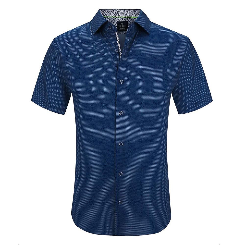 Tom Baine Slim Fit с короткими рукавами, эластичная пуговица на пуговицах, синий
Tom Baine Slim Fit с короткими рукавами, эластичная пуговица на пуговицах, синий