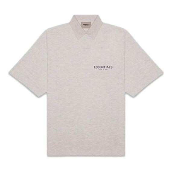 Рубашка fw20 polo shirt 'heather oatmeal' Fear Of God Essentials, серый
Рубашка fw20 polo shirt 'heather oatmeal' Fear Of God Essentials, серый