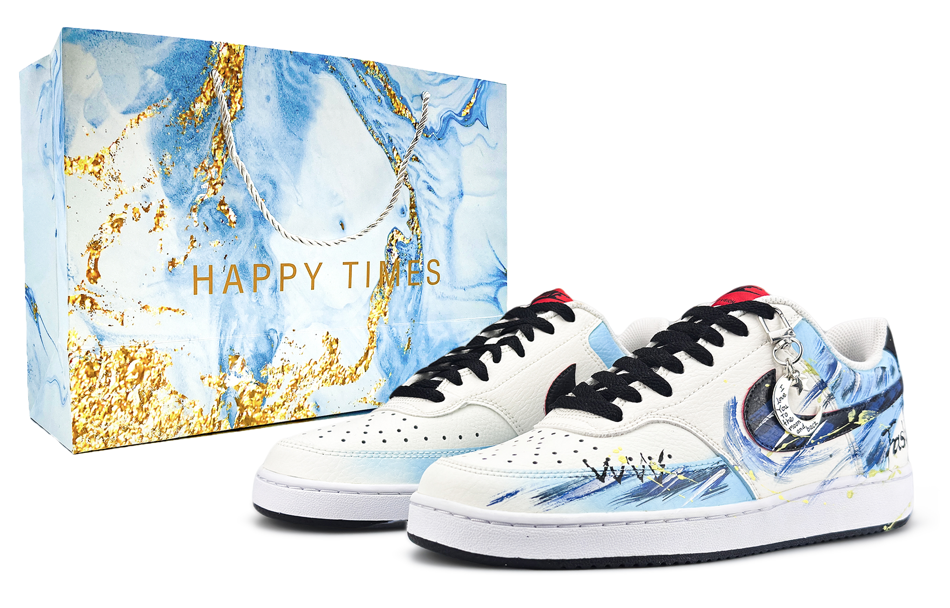 Nike Износостойкие и легкие низкие кроссовки для скейтбординга Court Vision 1, мужские, сине-белые
Nike Износостойкие и легкие низкие кроссовки для скейтбординга Court Vision 1, мужские, сине-белые