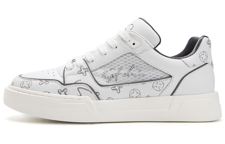 Кеды мужские, обувь для скейтбординга низкая белый Satchi
Кеды мужские, обувь для скейтбординга низкая белый Satchi