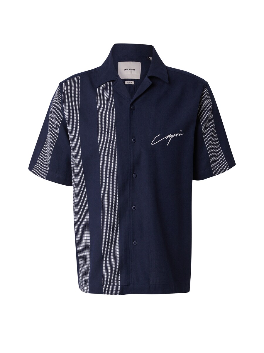 Рубашка на пуговицах классического кроя Only & Sons ONSSEIO, темно-синий
Рубашка на пуговицах классического кроя Only & Sons ONSSEIO, темно-синий