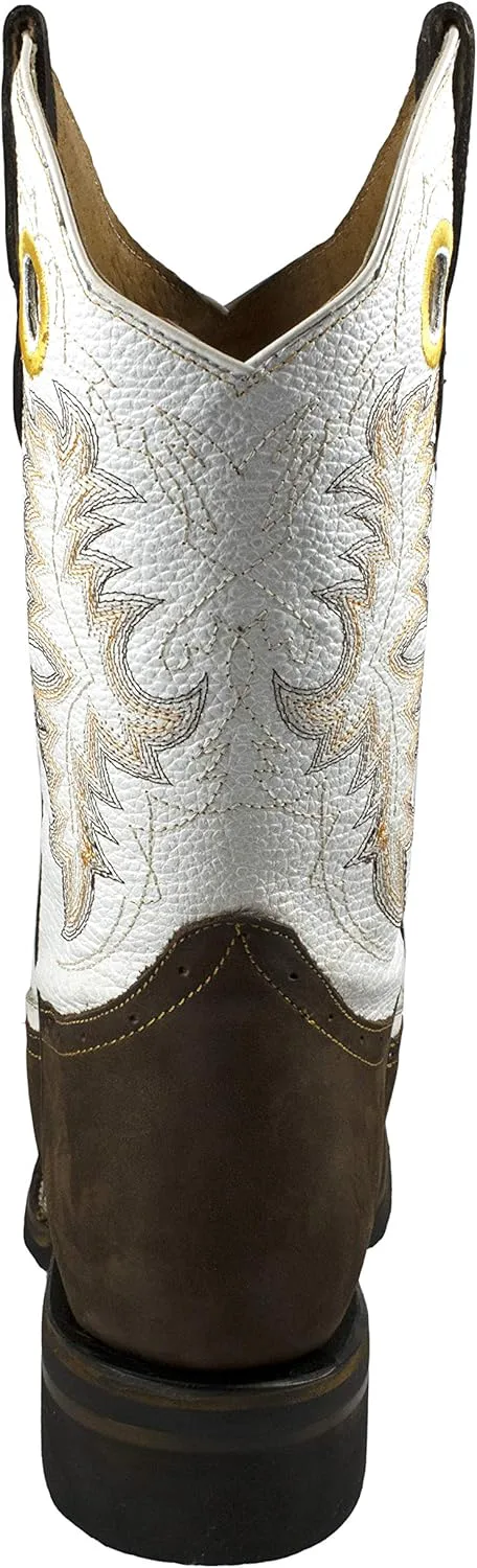 El General Men's Rodeo Cowboy Boots Настоящая кожа с квадратным носком Crazy Camel ROD 10 Generic, коричневый
El General Men's Rodeo Cowboy Boots Настоящая кожа с квадратным носком Crazy Camel ROD 10 Generic, коричневый