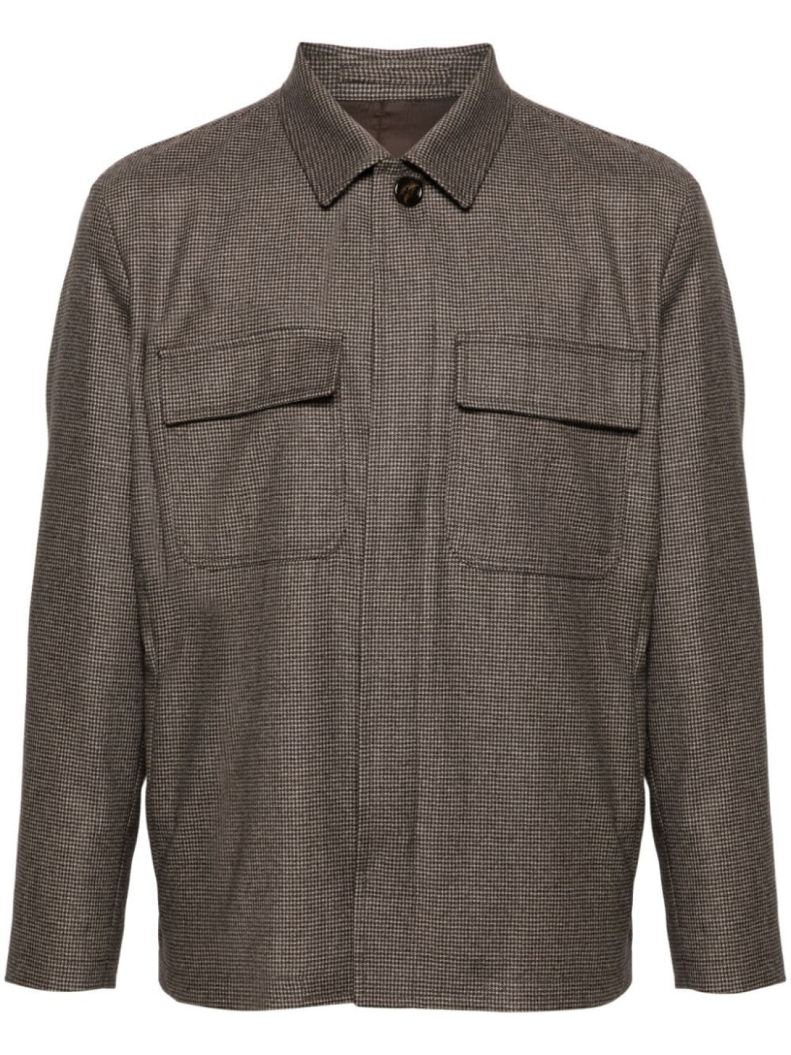 Lardini куртка в ломаную клетку, коричневый
Lardini куртка в ломаную клетку, коричневый