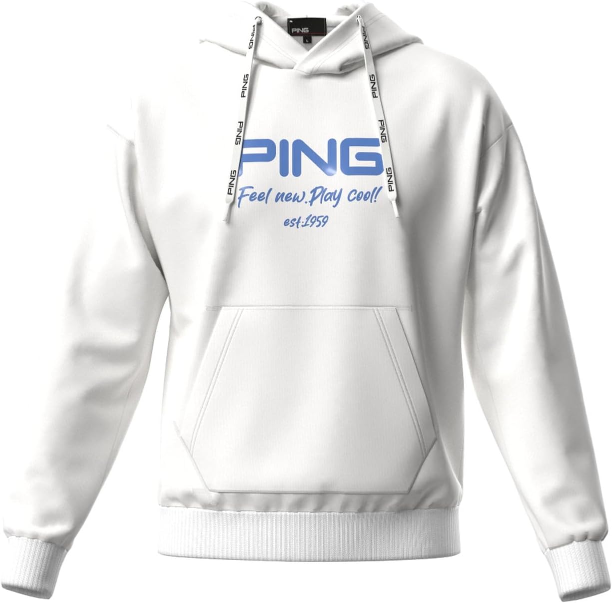 Мужская толстовка с капюшоном (эластичная во всех направлениях, влагоотводящая, быстросохнущая) / Гольф / 621-5162103 Ping Apparel, белый
Мужская толстовка с капюшоном (эластичная во всех направлениях, влагоотводящая, быстросохнущая) / Гольф / 621-5162103 Ping Apparel, белый