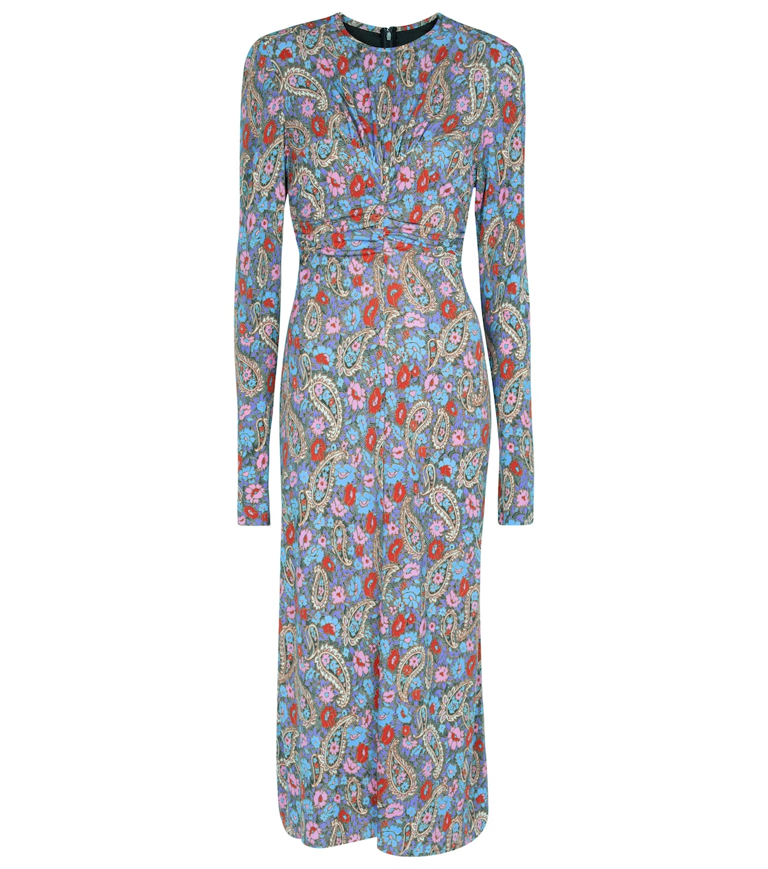 Платье миди из крепа с принтом Linario Isabel Marant, синий
Платье миди из крепа с принтом Linario Isabel Marant, синий