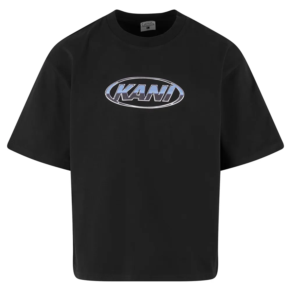 Футболка с коротким рукавом Karl Kani Chrome Logo Crop, черный 
Футболка с коротким рукавом Karl Kani Chrome Logo Crop, черный