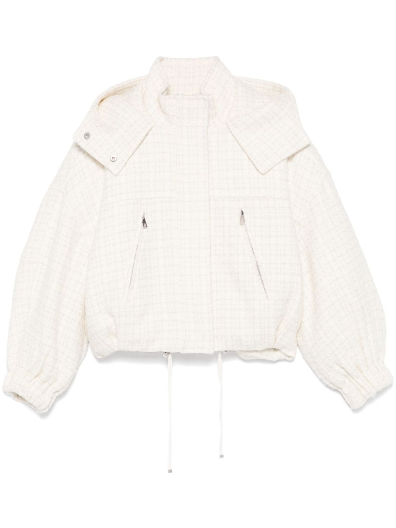 Maje твидовый пуховик, белый
Maje твидовый пуховик, белый