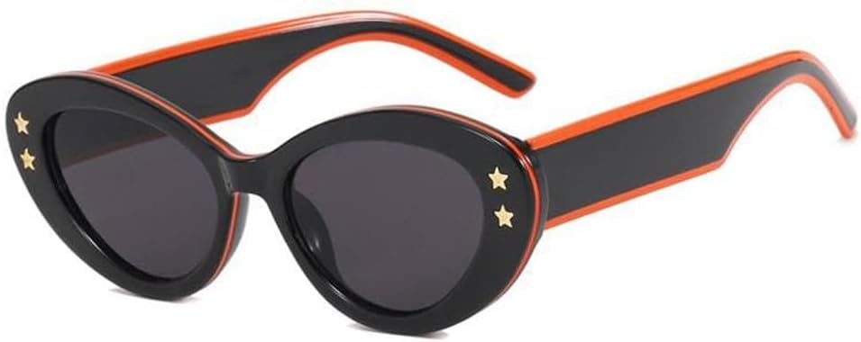 Модные овальные солнцезащитные очки «кошачий глаз» для женщин, стильные декоративные женские солнцезащитные очки в стиле ретро, популярные модели LVTFCO, Black Red Gray
Модные овальные солнцезащитные очки «кошачий глаз» для женщин, стильные декоративные женские солнцезащитные очки в стиле ретро, популярные модели LVTFCO, Black Red Gray