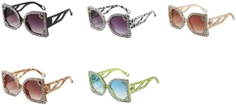 Солнцезащитные очки с квадратным градиентом, крупной оправой и стразами, модель 2026, для женщин, летние, с защитой от УФ-излучения UV400, в стиле ретро MTZJH, C4
Солнцезащитные очки с квадратным градиентом, крупной оправой и стразами, модель 2026, для женщин, летние, с защитой от УФ-излучения UV400, в стиле ретро MTZJH, C4