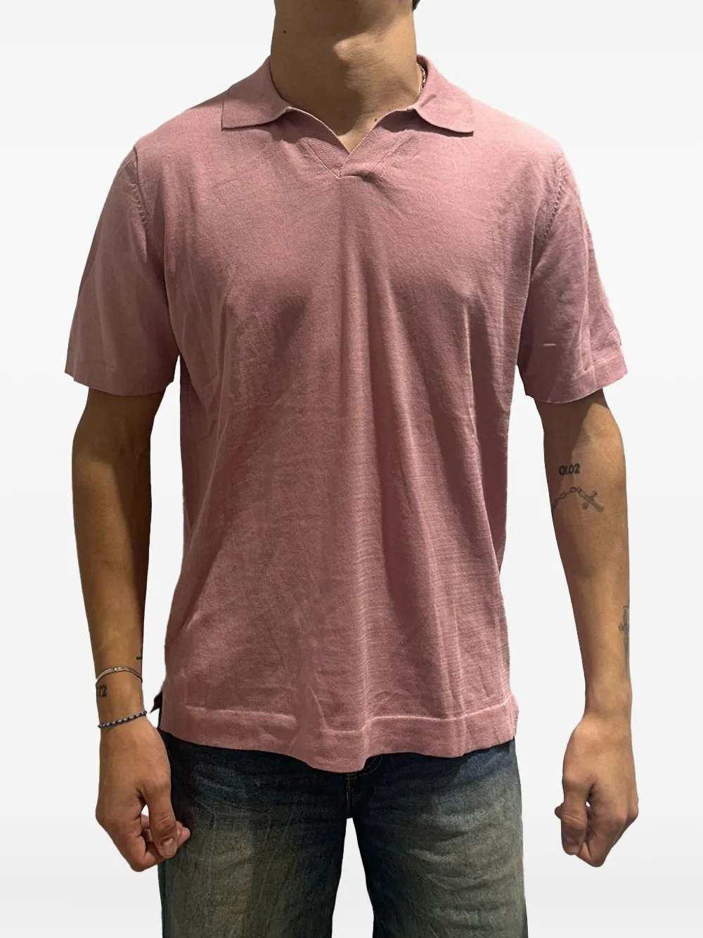 Футболка с V-образным вырезом Rayne 1896, розовый
Футболка с V-образным вырезом Rayne 1896, розовый