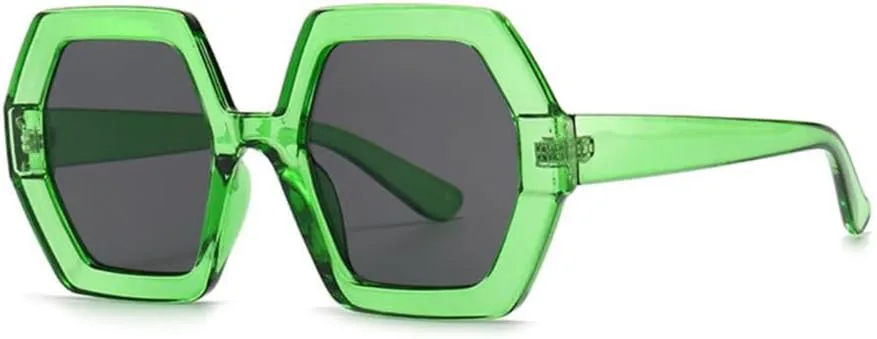 Крупные солнцезащитные очки Polygon для женщин, большие солнцезащитные очки в черной оправе для мужчин, большие очки с защитой от УФ-излучения generic, Green Black
Крупные солнцезащитные очки Polygon для женщин, большие солнцезащитные очки в черной оправе для мужчин, большие очки с защитой от УФ-излучения generic, Green Black