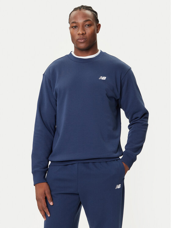 Свитшот relaxed fit Small Logo MT41507 New Balance, синий 
Свитшот relaxed fit Small Logo MT41507 New Balance, синий