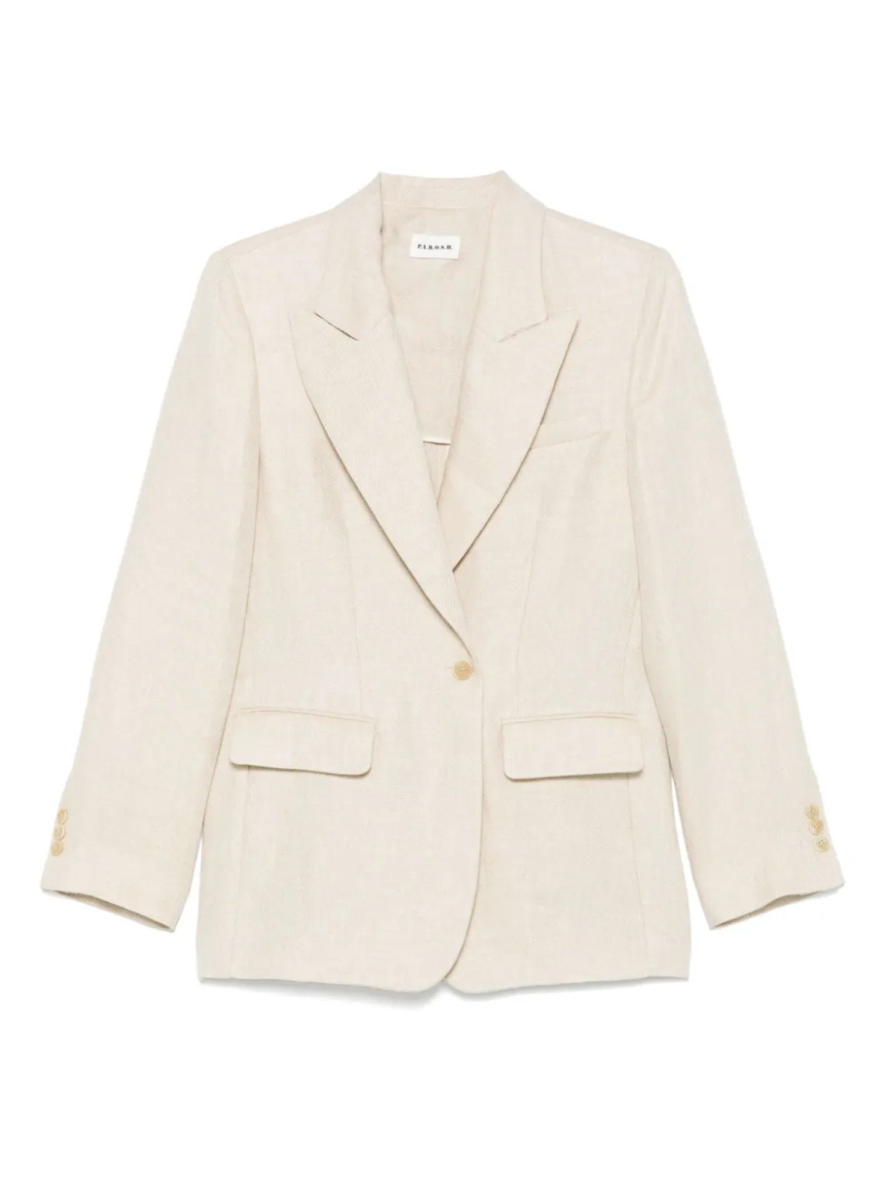 Льняной пиджак P.A.R.O.S.H., нейтральный
Льняной пиджак P.A.R.O.S.H., нейтральный