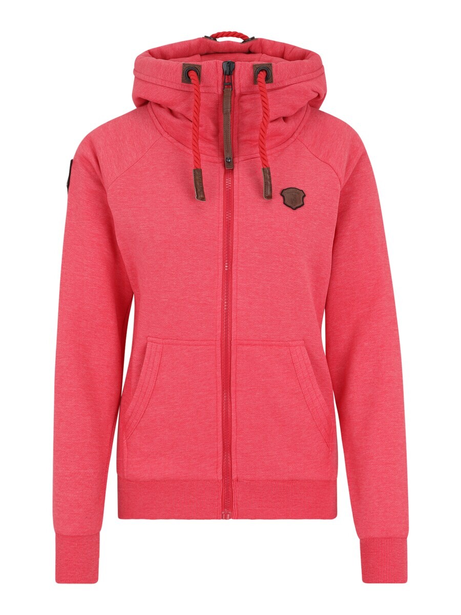 Толстовка с капюшоном на молнии naketano Zip-Up Hoodie Brazzo III, цвет cranberry 
Толстовка с капюшоном на молнии naketano Zip-Up Hoodie Brazzo III, цвет cranberry