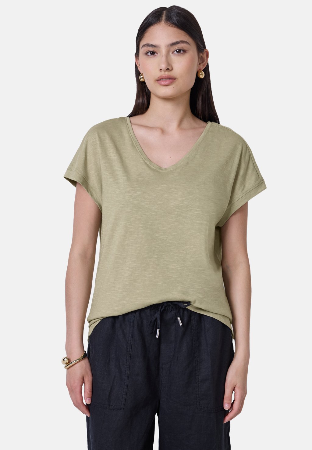 Базовая футболка Street One Studio, зеленый
Базовая футболка Street One Studio, зеленый