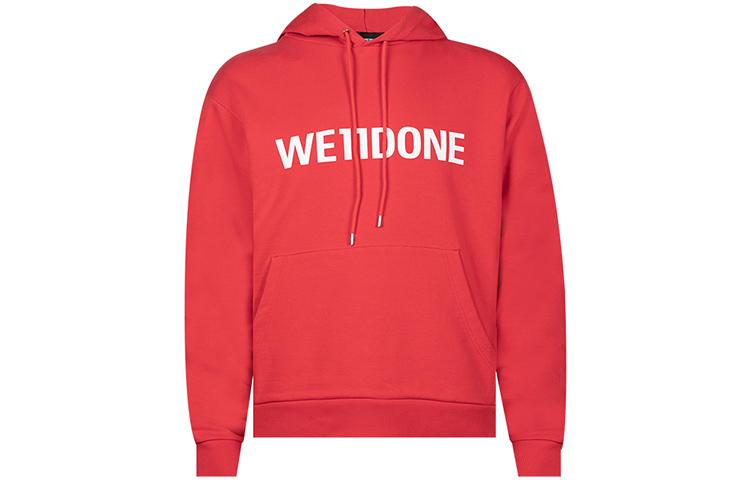 WE11DONE Унисекс-худи красного цвета
WE11DONE Унисекс-худи красного цвета