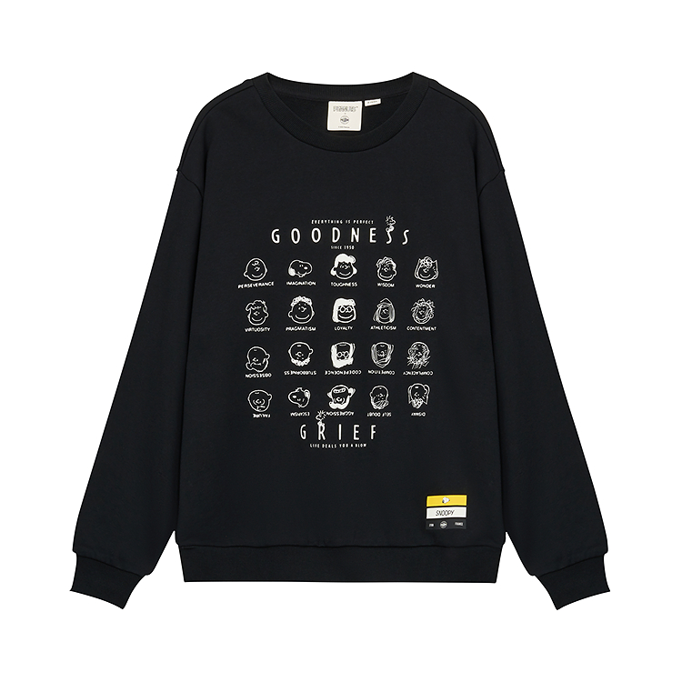 Свитшот SNOOPY унисекс Palladium, черный
Свитшот SNOOPY унисекс Palladium, черный