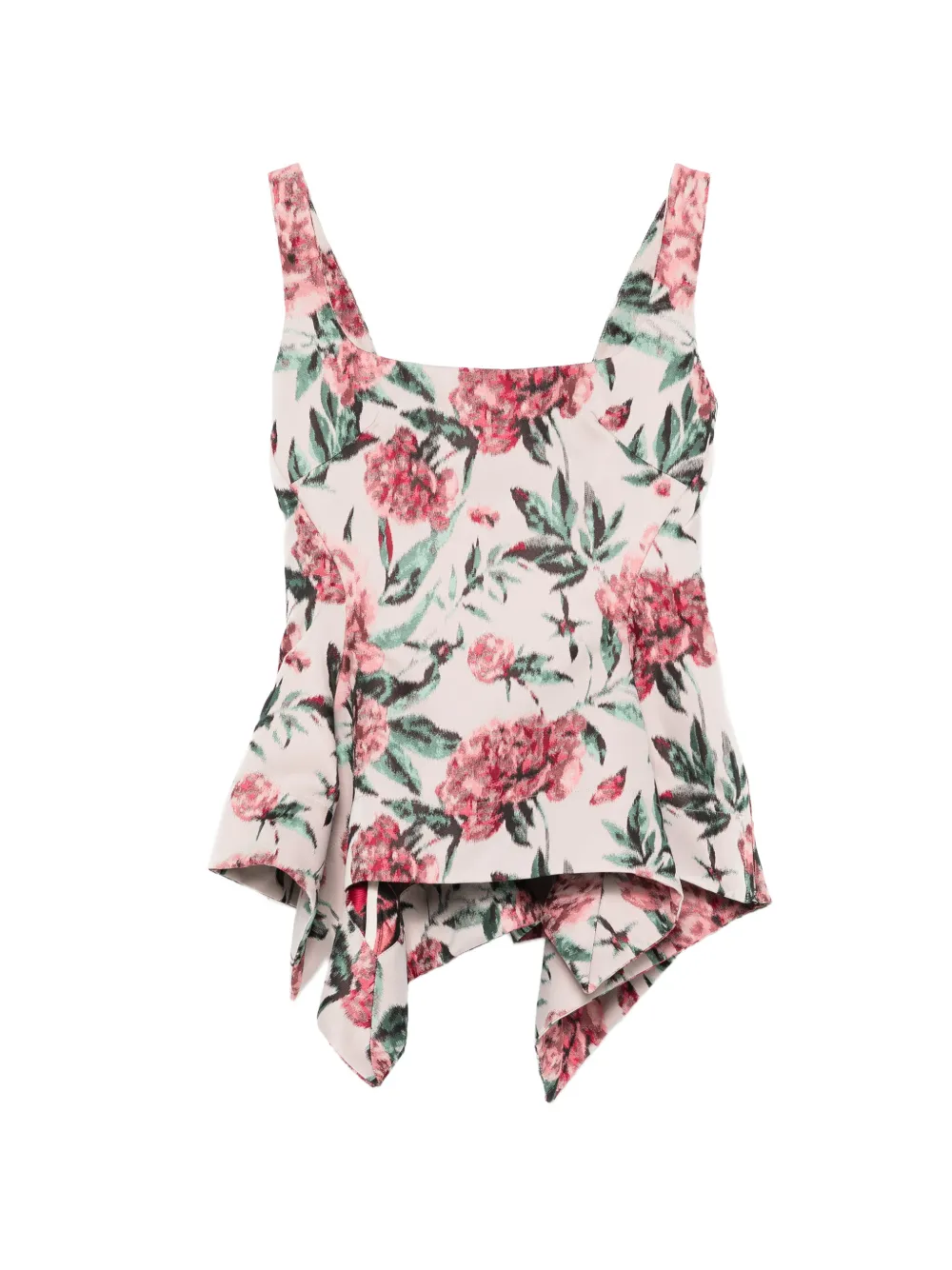 Корсетный топ из жаккарда с баской Marques'Almeida, розовый
Корсетный топ из жаккарда с баской Marques'Almeida, розовый