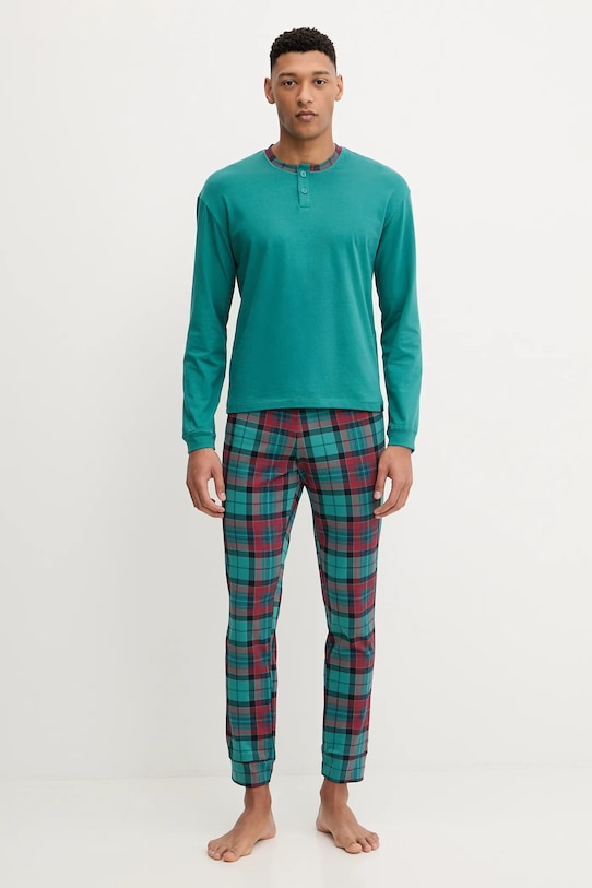 Пижама United Colors of Benetton, бирюзовый
Пижама United Colors of Benetton, бирюзовый