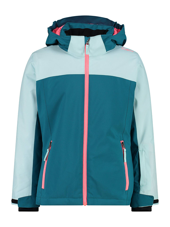 Куртка для лыж/сноуборда бирюзового цвета CMP
Куртка для лыж/сноуборда бирюзового цвета CMP