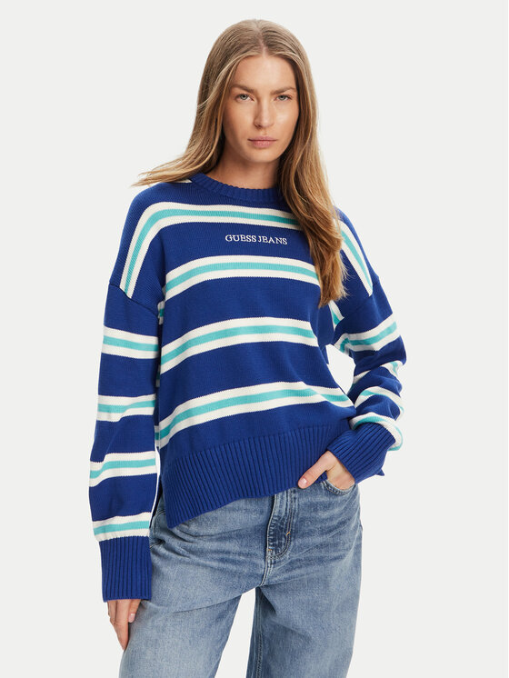 Свитер regular fit W4BR09 Z3HM1 Guess Jeans, синий
Свитер regular fit W4BR09 Z3HM1 Guess Jeans, синий