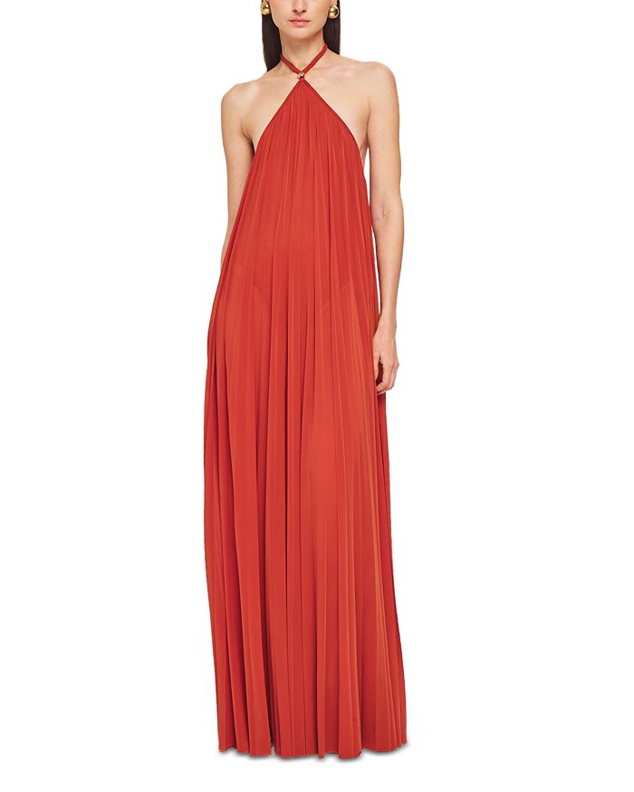 Кристальное платье на бретелях Ronny Kobo, красный
Кристальное платье на бретелях Ronny Kobo, красный