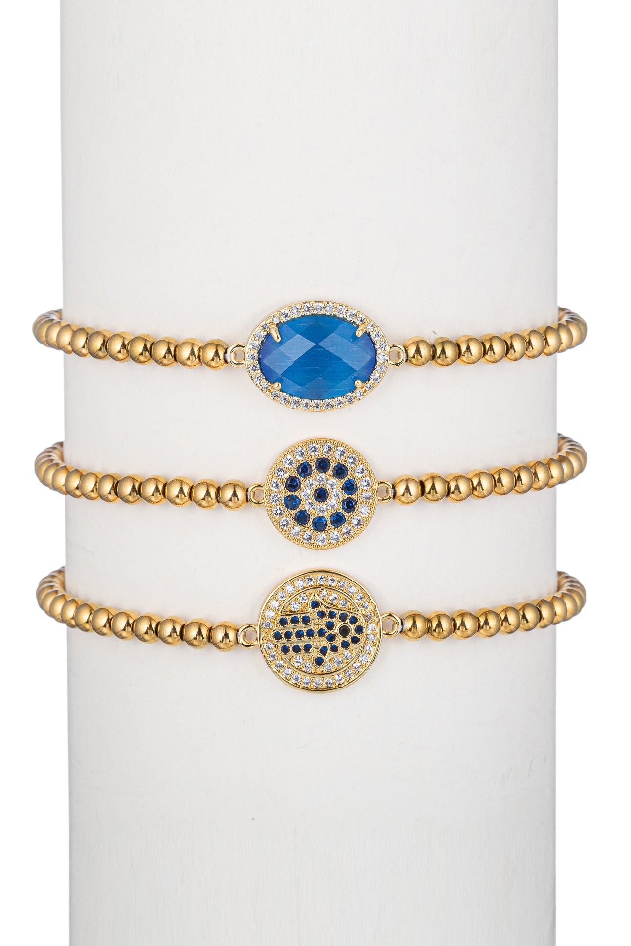 Набор браслетов Хайди Eye Candy La, золотой
Набор браслетов Хайди Eye Candy La, золотой