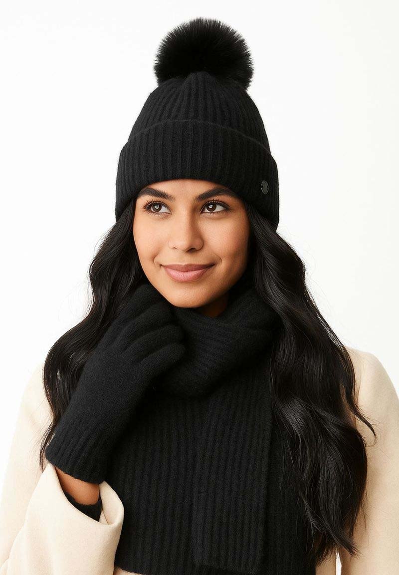 Шапка RESPECT 3 PIECES WINTER SET, Black
Шапка RESPECT 3 PIECES WINTER SET, Black