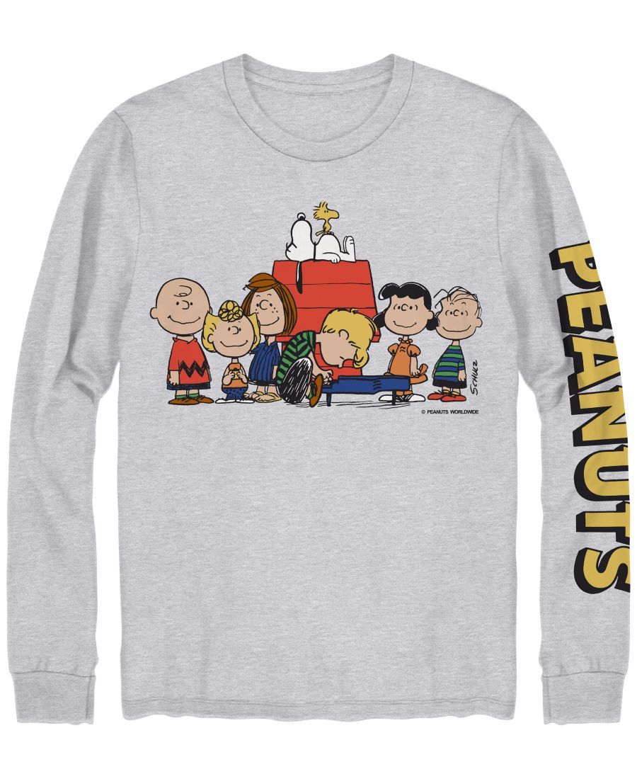 Мужская футболка с длинными рукавами с графическим принтом "Peanuts One of The Gang" Hybrid, Athletic Heather
Мужская футболка с длинными рукавами с графическим принтом "Peanuts One of The Gang" Hybrid, Athletic Heather