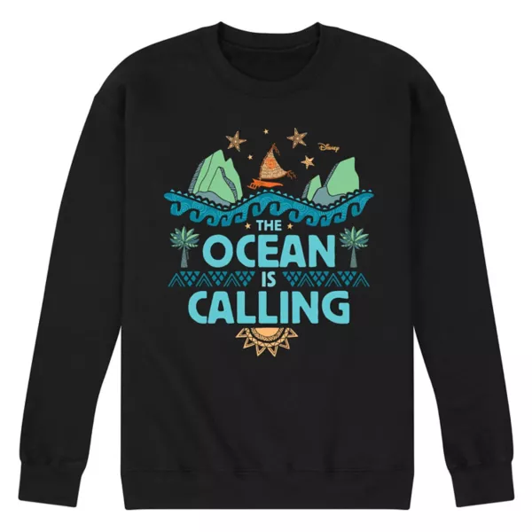Мужская флисовая толстовка Moana «Зов океана» Disney, черный
Мужская флисовая толстовка Moana «Зов океана» Disney, черный