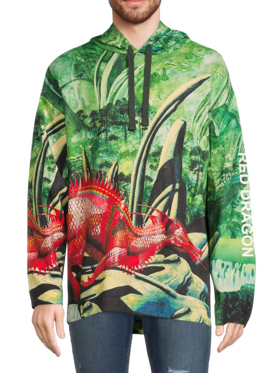 Толстовка с капюшоном Red Dragon Valentino, зеленый
Толстовка с капюшоном Red Dragon Valentino, зеленый