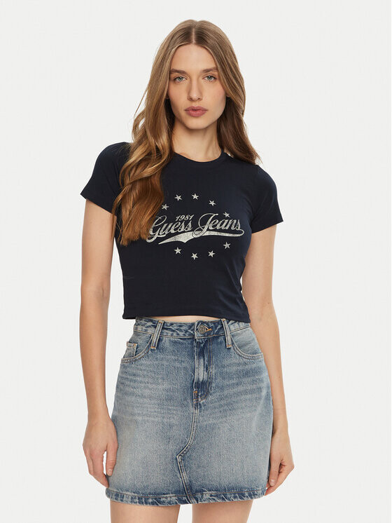 Футболка стандартного кроя Guess, синий
Футболка стандартного кроя Guess, синий