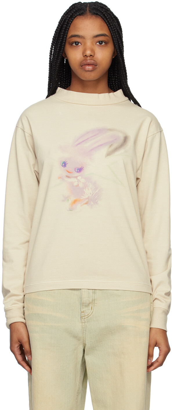 We11done Бежевая футболка с длинным рукавом с круглым вырезом, Бежевый, We11done Бежевая футболка с длинным рукавом с круглым вырезом
We11done Бежевая футболка с длинным рукавом с круглым вырезом, Бежевый, We11done Бежевая футболка с длинным рукавом с круглым вырезом