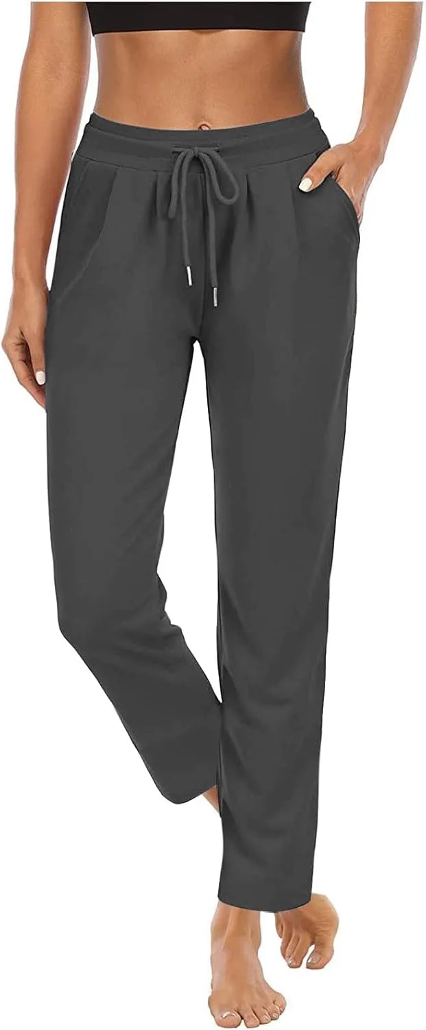 NATHGAM женские брюки casual для офиса с эластичным поясом и карманами
NATHGAM женские брюки casual для офиса с эластичным поясом и карманами