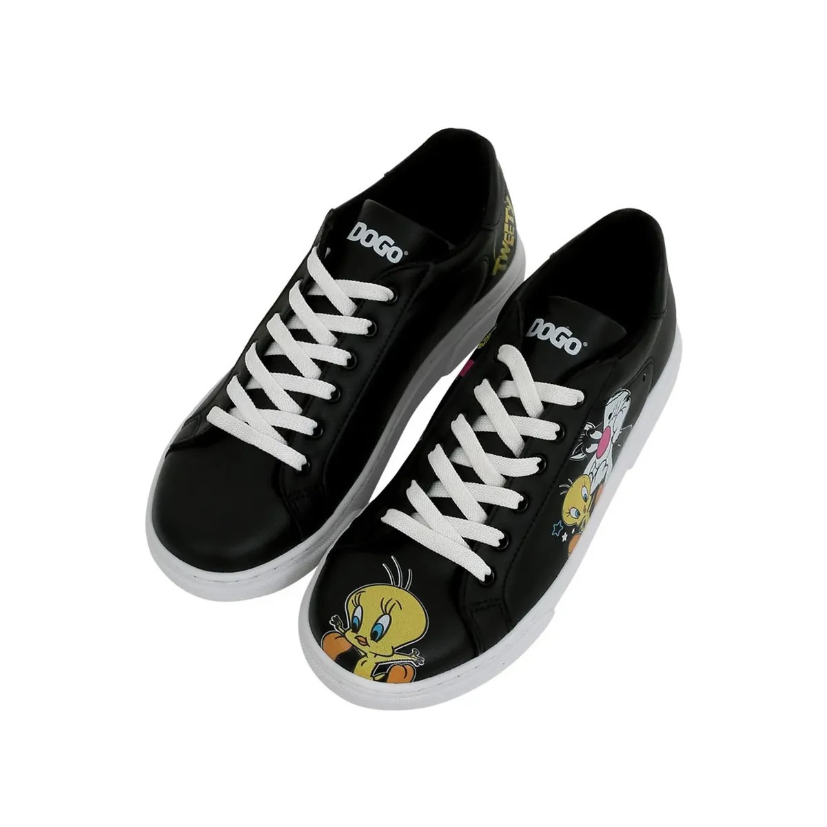 Кроссовки DOGO "Женские кроссовки Ace Best of Tweety and Sylvester Vegan Women's Snea", Vegan, черный
Кроссовки DOGO "Женские кроссовки Ace Best of Tweety and Sylvester Vegan Women's Snea", Vegan, черный
