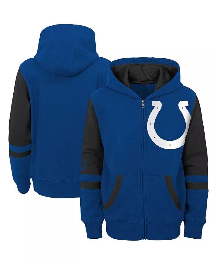 Толстовка с молнией во всю длину и цветными блоками Big Boys Royal Indianapolis Colts Outerstuff, синий
Толстовка с молнией во всю длину и цветными блоками Big Boys Royal Indianapolis Colts Outerstuff, синий