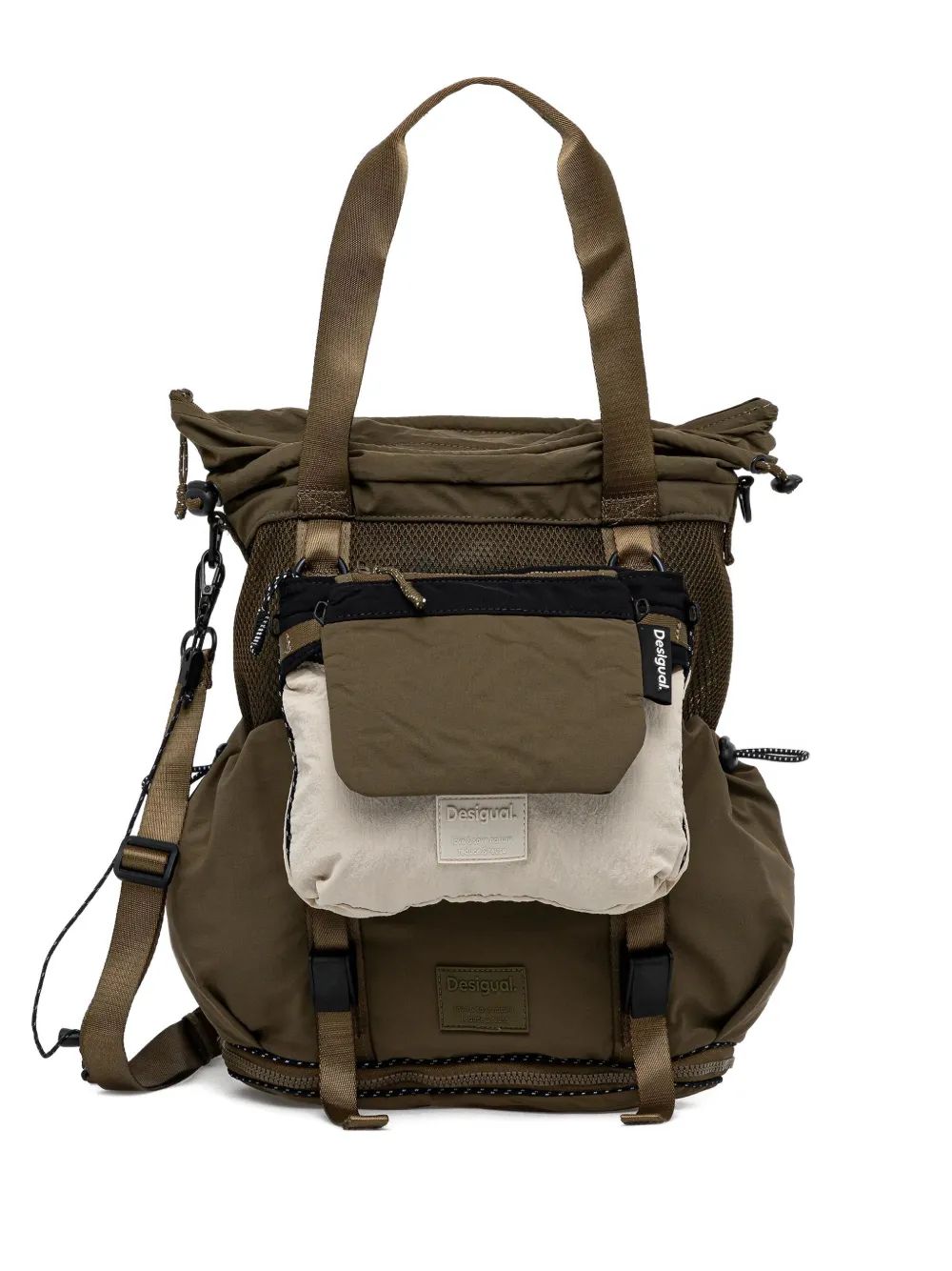 Рюкзак с верхней ручкой Desigual, зеленый
Рюкзак с верхней ручкой Desigual, зеленый