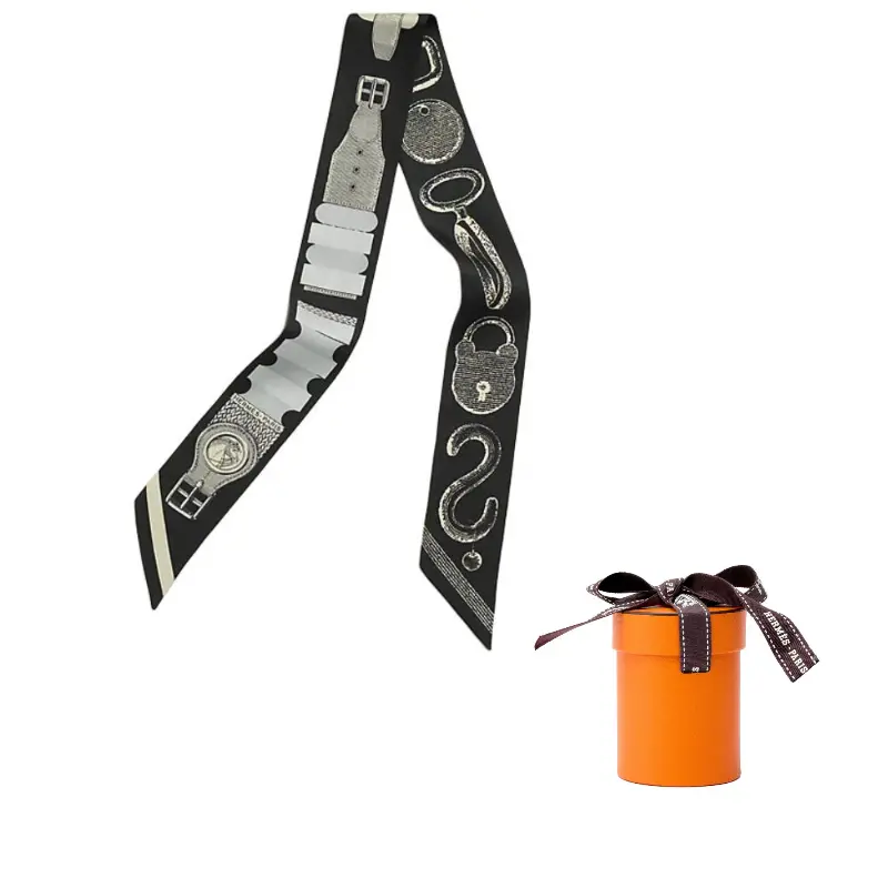 HERMES Шелковый шарф Women's Black, Black
HERMES Шелковый шарф Women's Black, Black