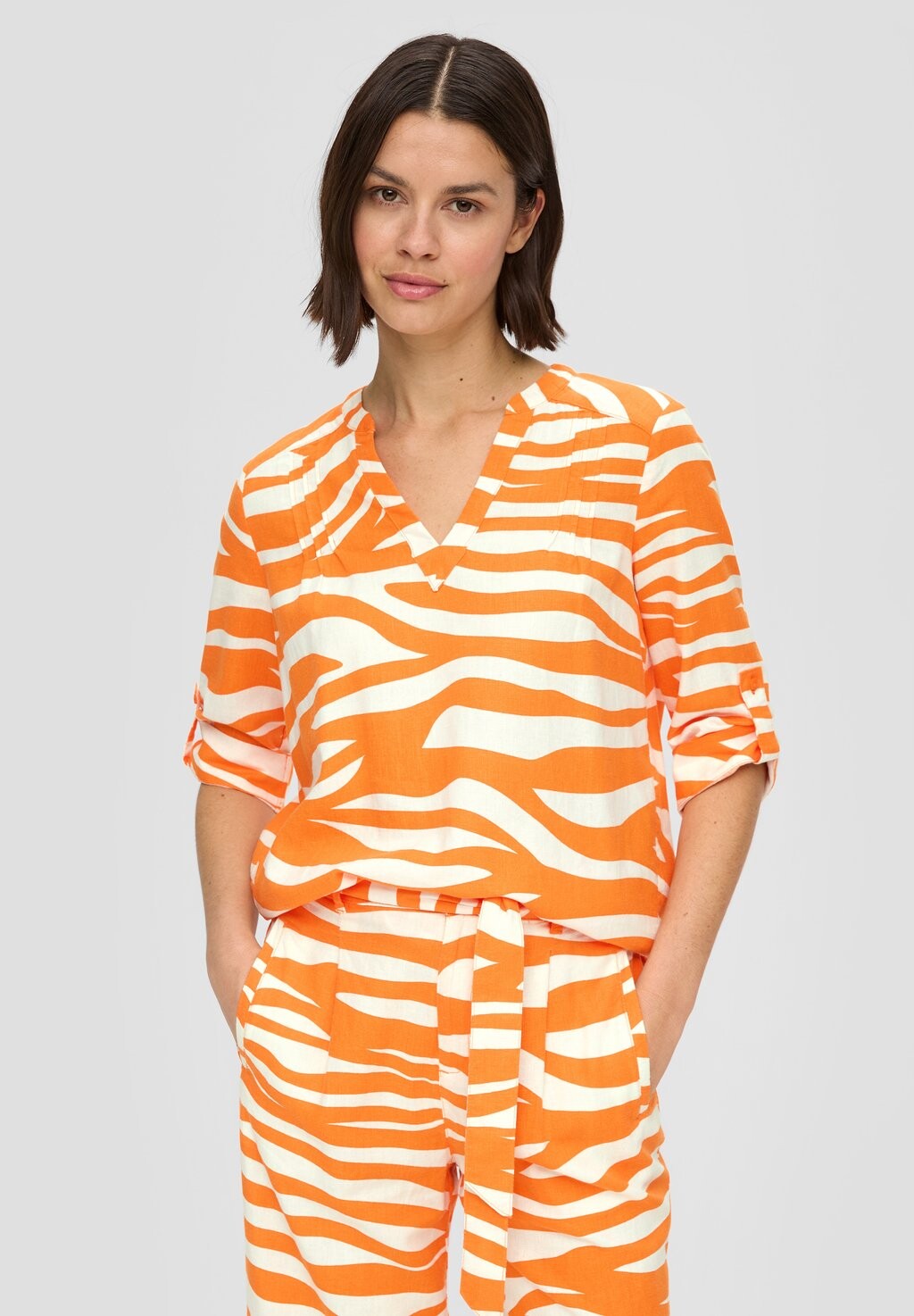 Блуза s.Oliver, белый 
Блуза s.Oliver, белый