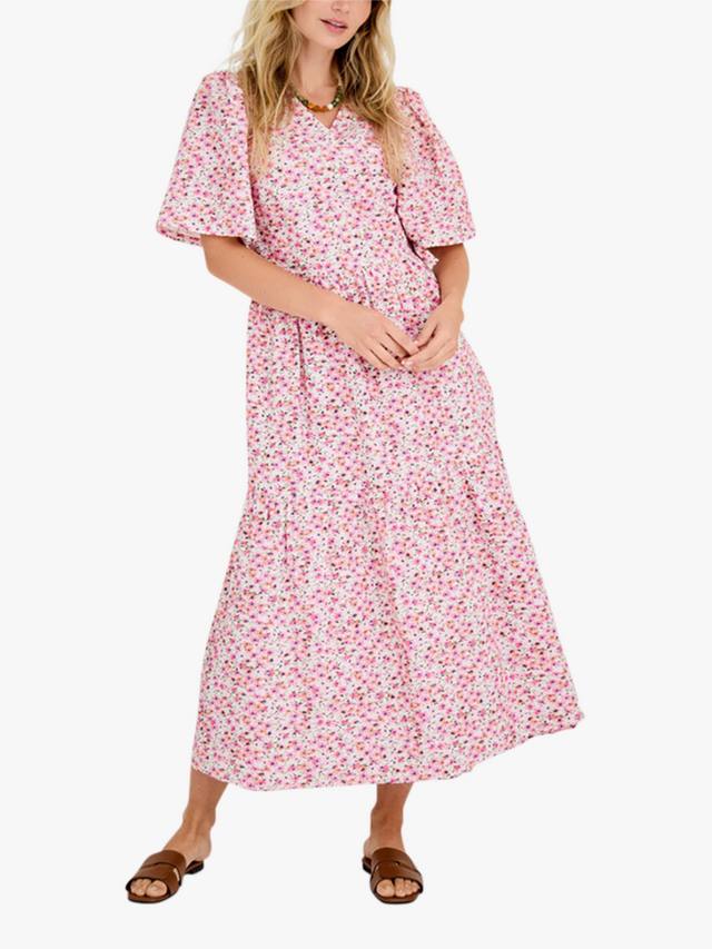 Платье Caisa с цветочным принтом и запахом на щиколотке A-VIEW, Pink/Multi
Платье Caisa с цветочным принтом и запахом на щиколотке A-VIEW, Pink/Multi