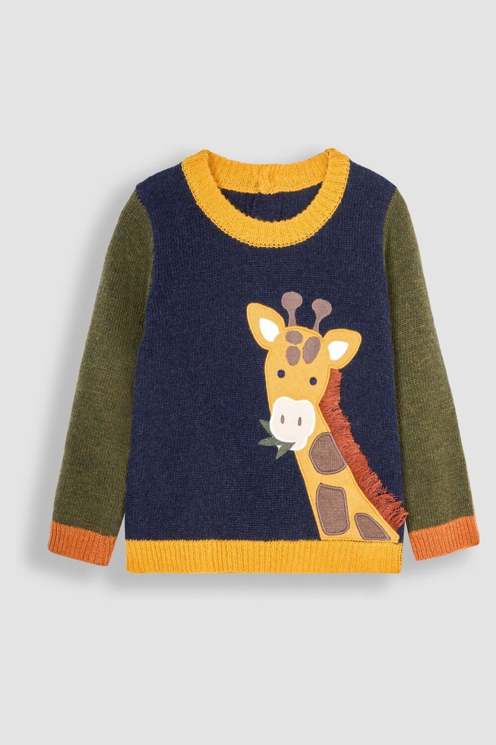 Джемпер с жирафом Jojo Maman Bébé, синий
Джемпер с жирафом Jojo Maman Bébé, синий
