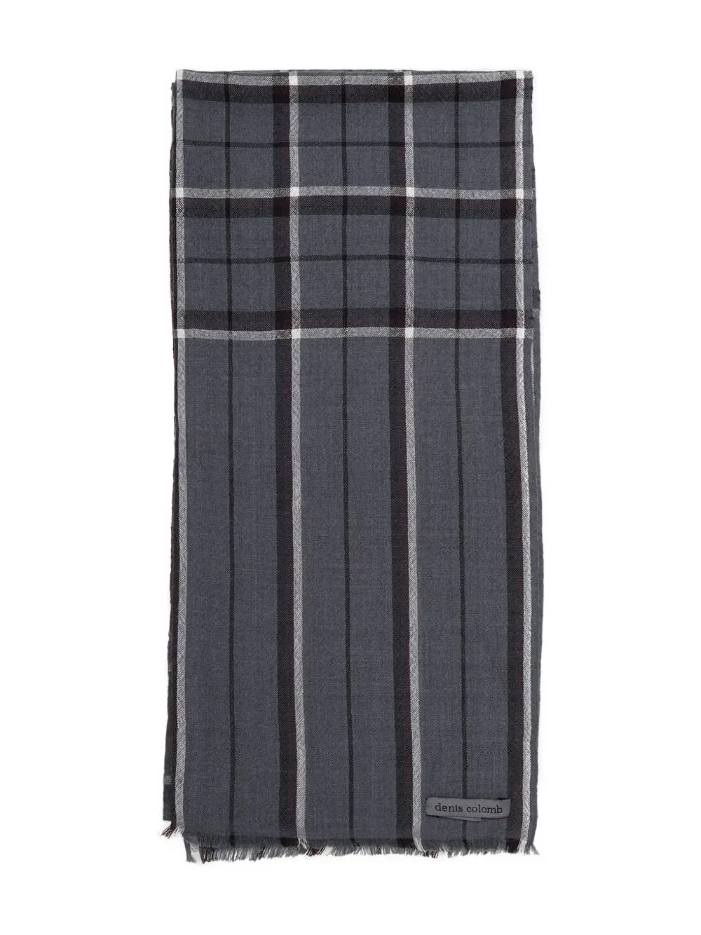 Клетчатый шарф кита Denis Colomb, серый
Клетчатый шарф кита Denis Colomb, серый