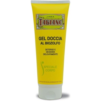 Гель для душа Tabiano с биосерой
Гель для душа Tabiano с биосерой